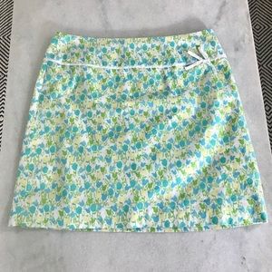 Lilly Pulitzer Tulip Floral Print Skirt